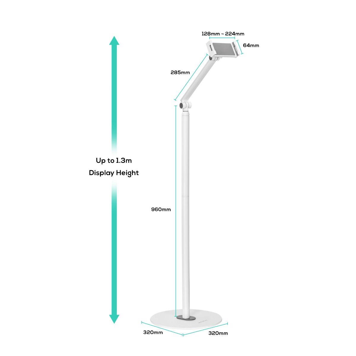 Tablets & Cases: activiva Universal iPad & Tablet Floor Stand