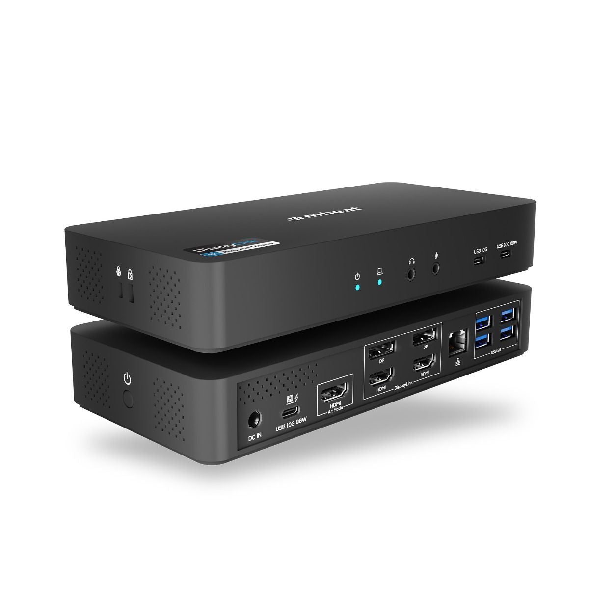 mbeat USB-C Triple 4K Display Docking Station  (DisplayLink + HDMI-ALT)