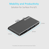 Laptop Stands: mbeat Edge Pro Multifunction USB- C Hub for Microsoft Surface Pro Gen 5/6