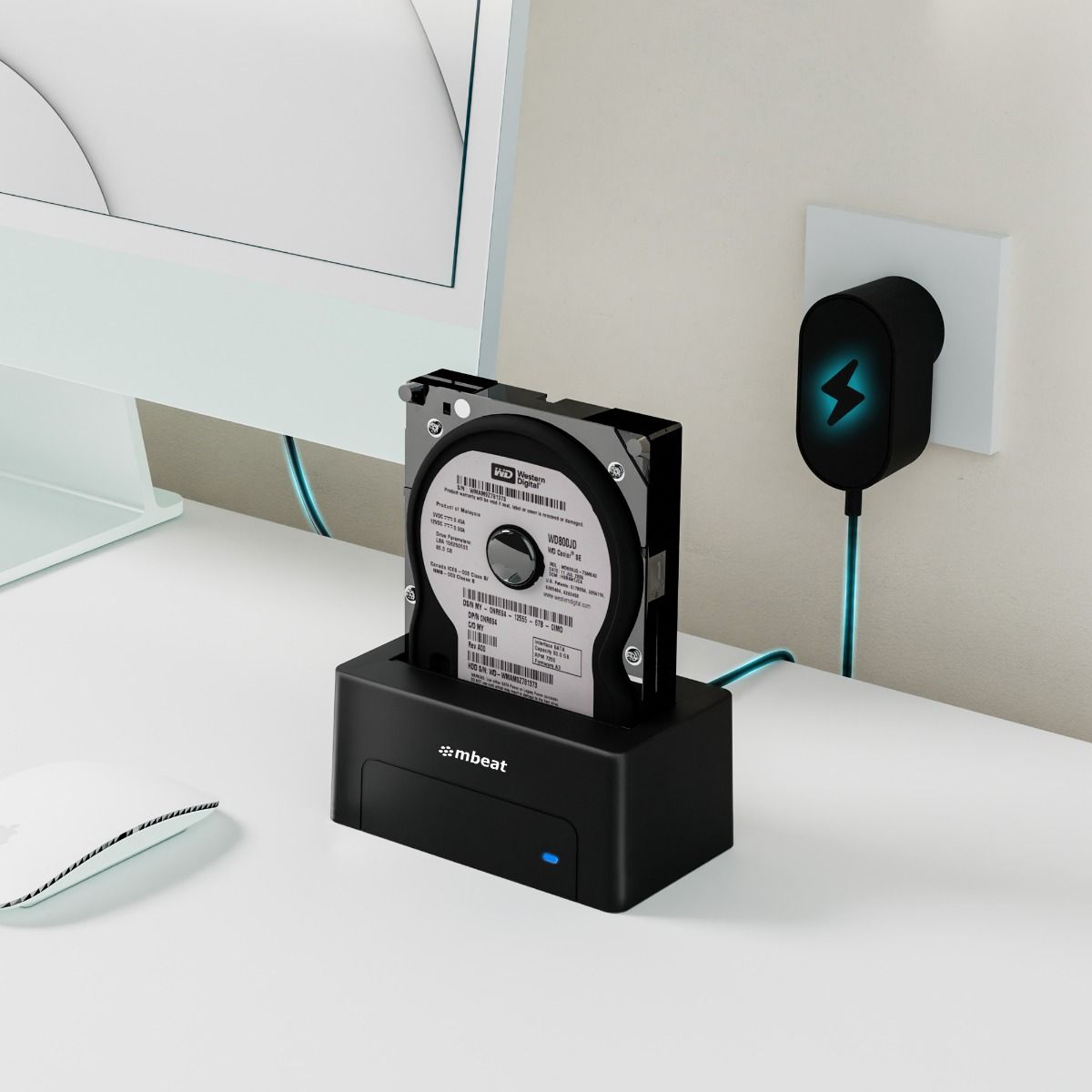 Hard Drives: mbeat D1 USB 3.0 3.5" & 2.5" SATA HDD Docking Station - Black