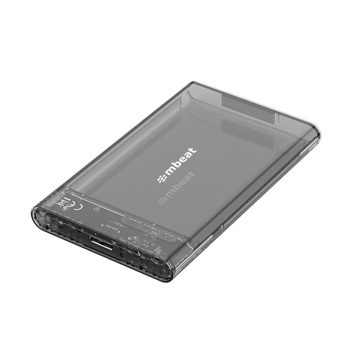 Hard Drives: mbeat A1 See-Through Tool Free USB 3.0 2.5" SATA HDD Enclosure - Black