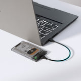 Hard Drives: mbeat A1 See-Through Tool Free USB 3.0 2.5" SATA HDD Enclosure - Black