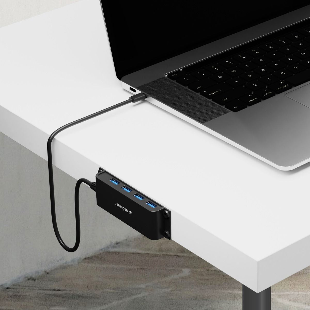 Keyboards & Accessories: mbeat Mountable 4-Port USB-C Hub