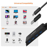 Keyboards & Accessories: mbeat Mountable 4-Port USB-C Hub