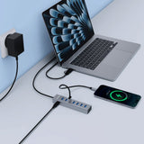 Laptop Stands: mbeat 7-Port USB Hub with Dual USB-A & USB-C Connector