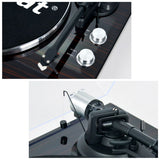 Audio Players & Recorders: mbeat Hi-Fi Bluetooth Turntable (MMC, USB, Anti-skating, Preamplifier) - Macassar Ebony