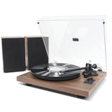 Audio Players & Recorders: mbeat Hi-Fi Turntable with Bookshelf Speakers and Bluetooth Streaming