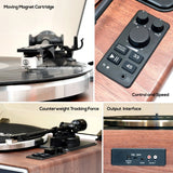 Audio Players & Recorders: mbeat Hi-Fi Turntable with Built-In Bluetooth Receiving Speaker