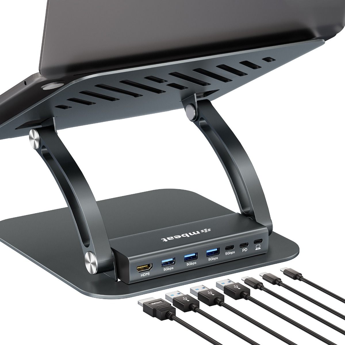 Laptop Stands: mbeat Stage P6 Laptop Stand with USB-C Dock