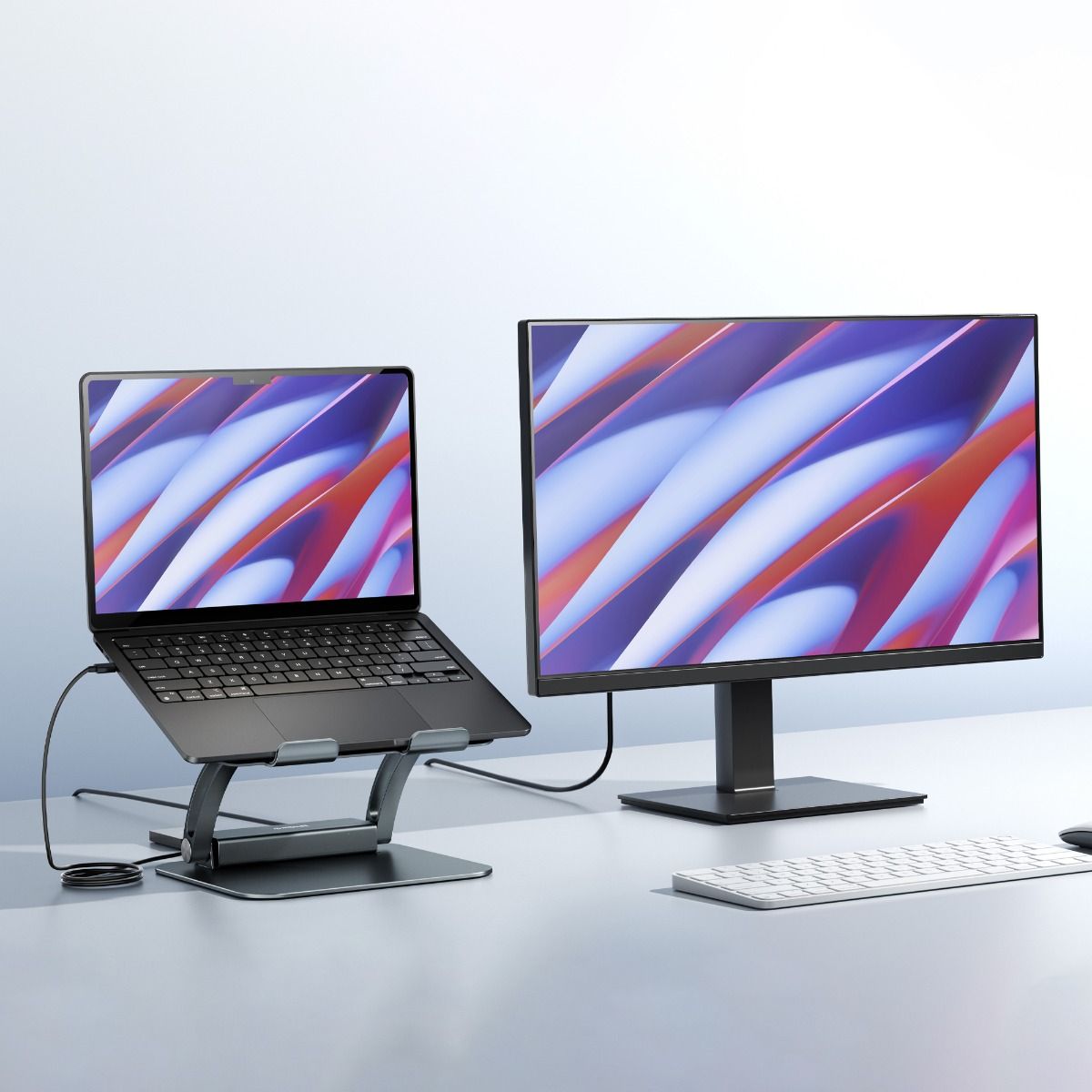 Laptop Stands: mbeat Stage P6 Laptop Stand with USB-C Dock