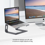 Camera Accessories: mbeat Stage S1 Space Grey Elevated Laptop Stand up to 16"" Laptop