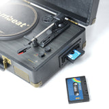 Audio Players & Recorders: mbeat Uptown Retro Turntable and Cassette Player with Bluetooth Speakers