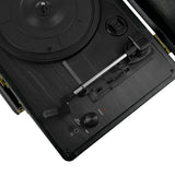 Audio Players & Recorders: mbeat Woodstock Black Retro Turntable