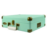 Audio Players & Recorders: mbeat Woodstock Tiffany Blue Retro Turntable