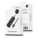 Keyboards & Accessories: mbeat 4-Port USB 3.0 Hub - Black