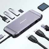 Computer Monitors & Accessories: mbeat Elite X11 Dual HDMI USB-C Multifunction Docking Station