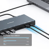 Computer Monitors & Accessories: mbeat 15-in-1 Triple Display USB-C Dock (2 x HDMI & 1 x Display Port)