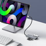 Keyboards & Accessories: mbeat 7-in-1 USB-C 3.2 Gen2 Hub with 8K Video, 10Gbps Data - Space Grey