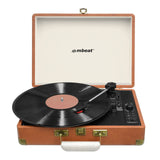 Audio Players & Recorders: mbeat Aria Retro Turntable with Bluetooth & USB Disk Record