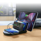Phone Chargers: mbeat Gorilla Power 50W Qi Certified Multi-Device USB & Wireless Charging Dock