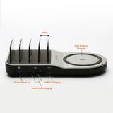 Phone Chargers: mbeat Gorilla Power 50W Qi Certified Multi-Device USB & Wireless Charging Dock