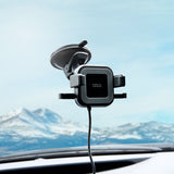 Portable Fans: mbeat Gorilla Power 10W Wireless Car Charger With 2.4A USB Charging, Air Vent Clip & Windshield Stand