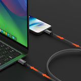 Computer Cables & Adapters: mbeat Tough Link 1.8m USB 3.2 Gen2 USB-C Cable - Space Grey