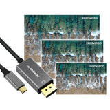 Computer Cables & Adapters: mbeat Tough Link 1.8m 4K USB-C to Display Port Cable - Space Grey