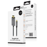 TVs & Accessories: mbeat Tough Link 1.8m 4K USB-C to HDMI Cable - Space Grey