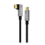 Computer Cables & Adapters: mbeat Tough Link 1.8m L-Shape USB 3.2 Gen2 USB-C Cable - Space Grey