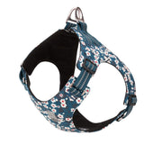 Automotive Repair & Speciality Tools: Floral Doggy Harness Saxony Blue XS