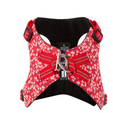 Automotive Repair & Speciality Tools: Floral Doggy Harness Red 3XS