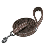 Cat Carriers & Crates: Reflective Pet Leash 2 meters Brown L