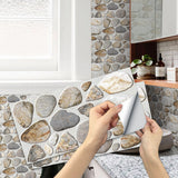Calendars, Organisers & Planners: Waterproof Tiles Stone Wallpaper Stickers Bathroom Kitchen Lion Stone