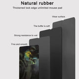Mouse & Accessories: Wireless Charging Qi Mousepad 800x300x4mm Non-slip Rubber Base