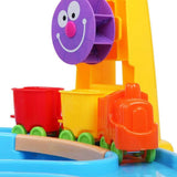 Pool Toys & Inflatables: Outdoor Sand and Water Table Toy with Umbrella (28 Pcs Accessories)