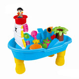 Pool Toys & Inflatables: Children's Pirate Theme Ship Sand & Water Table for Creative Play