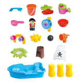 Pool Toys & Inflatables: Children's Pirate Theme Ship Sand & Water Table for Creative Play