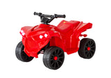 Ride On Cars: Rechargeable Ride-on Quad bike (Red) with Safe Braking System