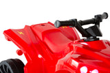 Ride On Cars: Rechargeable Ride-on Quad bike (Red) with Safe Braking System