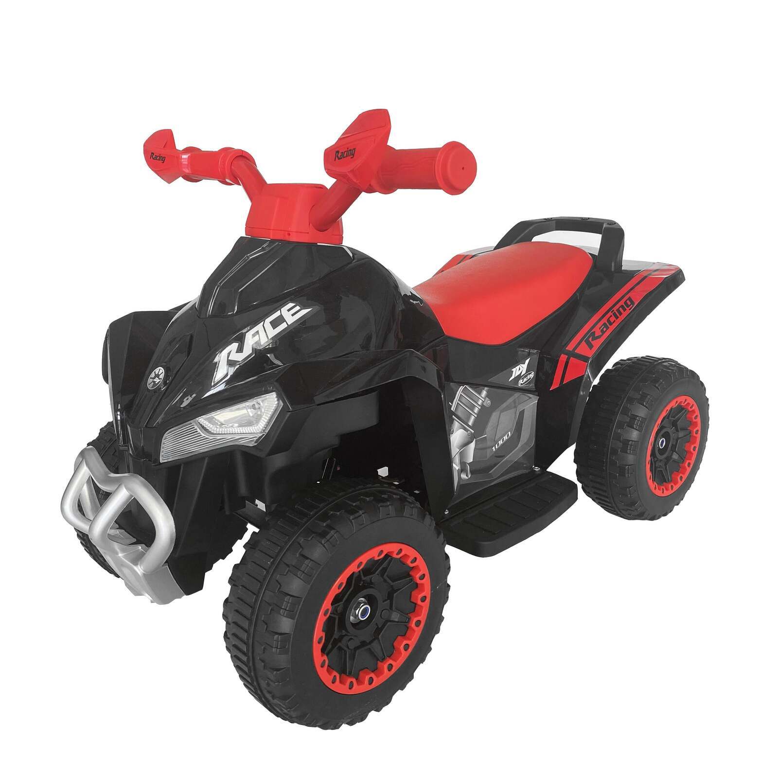 Ride On Cars: Quad Ride-on Electronic 4 Wheel ATV (Black) for Children - Up To 3km/h