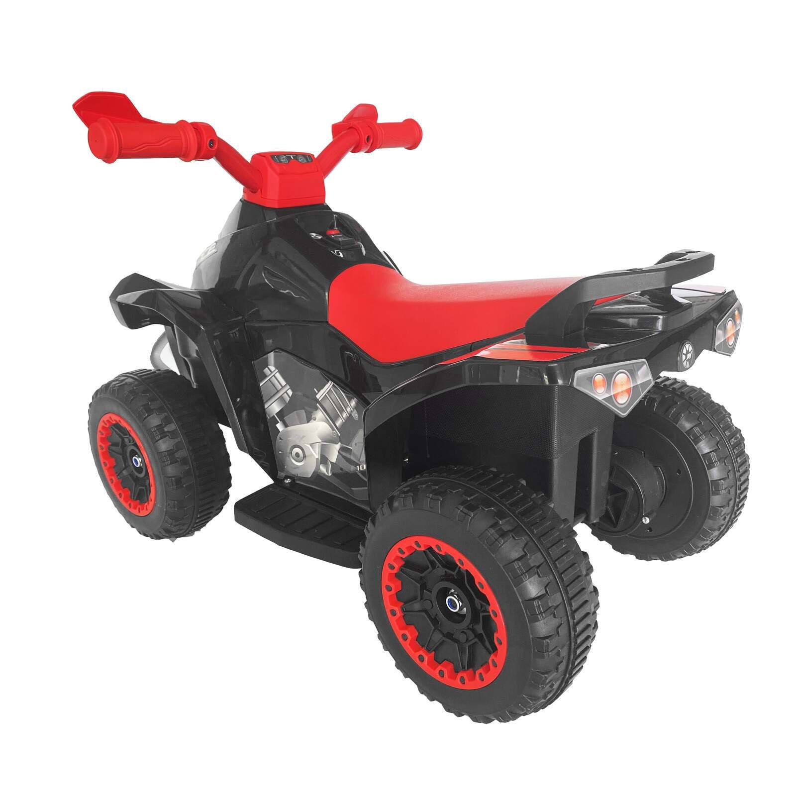 Ride On Cars: Quad Ride-on Electronic 4 Wheel ATV (Black) for Children - Up To 3km/h