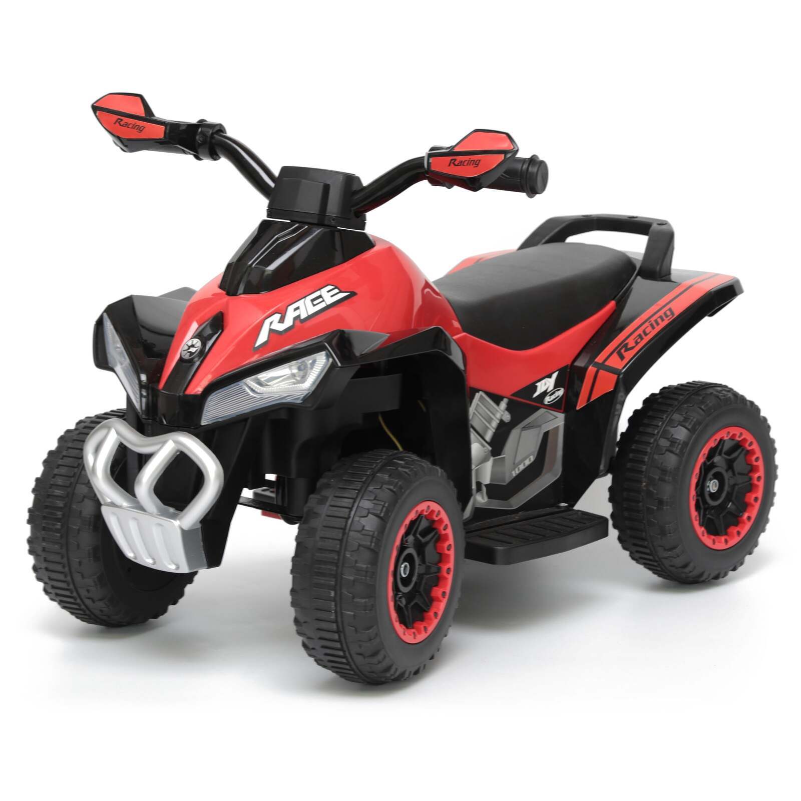 Ride On Cars: Quad Ride-on Electronic 4 Wheel ATV (Red) for Children - Up To 3km/h