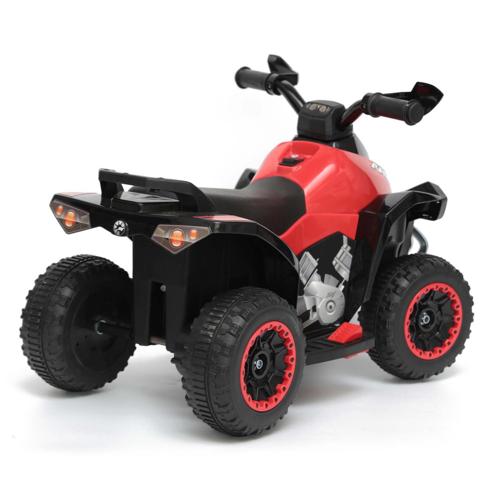 Ride On Cars: Quad Ride-on Electronic 4 Wheel ATV (Red) for Children - Up To 3km/h