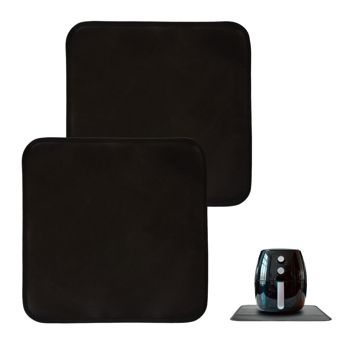 Non Slip Heat Resistant Air Fryer Benchtop Protector Mats
