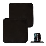 Air Fryers: Non Slip Heat Resistant Air Fryer Benchtop Protector Mats, 2 Pack, 40cm x 40cm