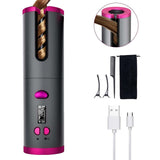 Hair Styling Products: Cordless Ceramic Automatic Hair Curler for Portable Hair Styling