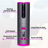 Hair Styling Products: Cordless Ceramic Automatic Hair Curler for Portable Hair Styling