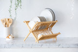 2 Tier Bamboo Dish Rack