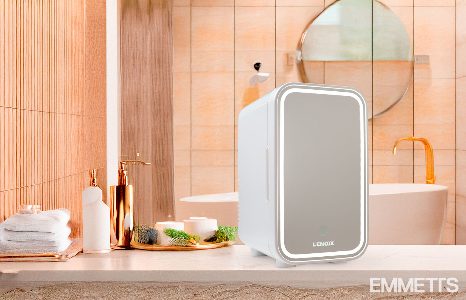 Makeup Organisation & Storage: 6L Touch Operated Beauty, Cosmetics & Skincare Fridge